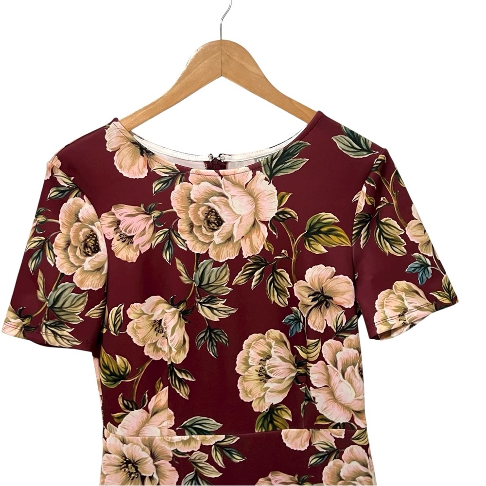 Asos Floral Pencil Dress Size 8 Cottagecore - Picture 5 of 10